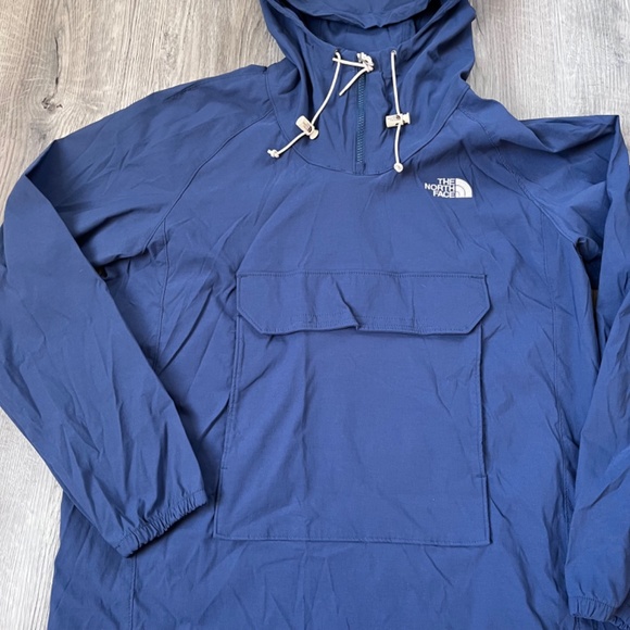 North Face Jacket Mens M Class V Pullover Anorak Softshell Windbreaker fanorak - Picture 2 of 9